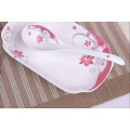 Haonai hot sale beautiful bone china dinner set